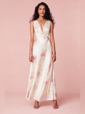 LOVESHACKFANCY Suniva Dress - Peachy Sage